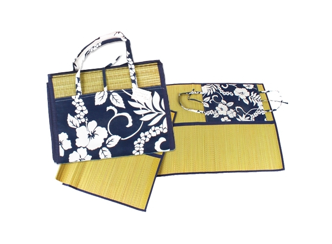 SAC NATTE PLIANTE FLEURIE 180X60CM (1)