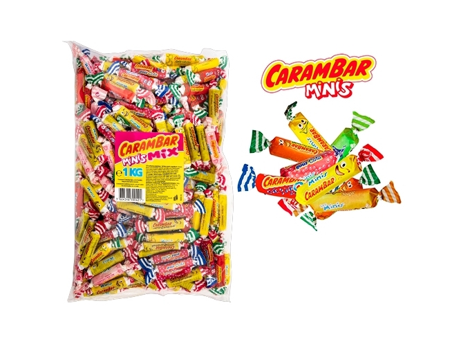 SAC VRAC 1KG MINIS CARAMBAR ASSORT (278p env.)