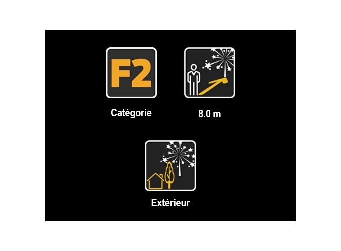 SACH. 4 ETUIS PETARDS K1 DEMON 2 REF. ASS. (1)