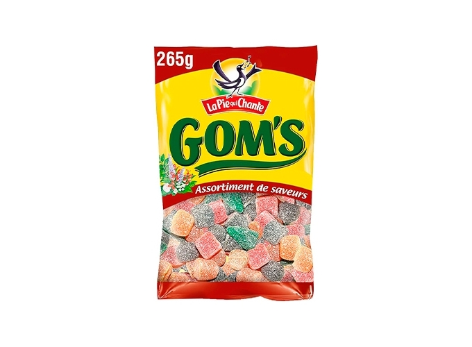 SACH LA PIE QUI CHANTE GOM'S SAVEURS ASS.140G (12)