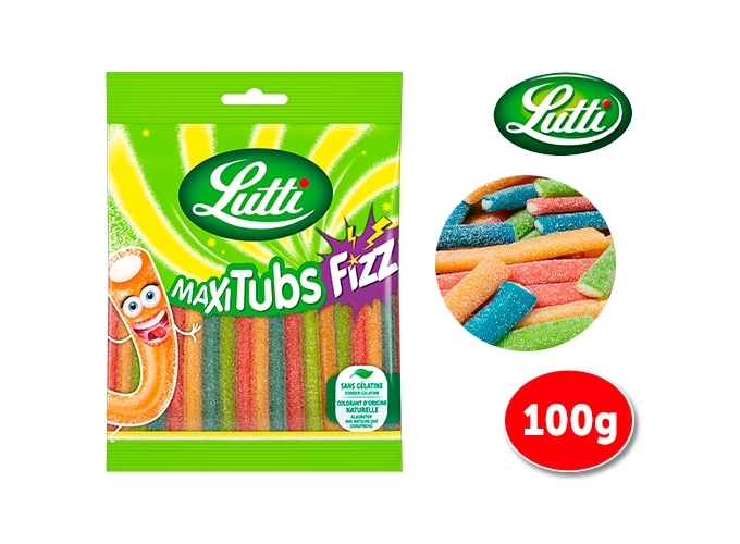 SACHET 100G MAXI TUBS FIZZ (CART.18)