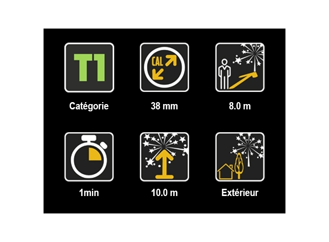 SACHET 3 FUMIGENES K2 A FROTTOIR D'1 MIN  (1)