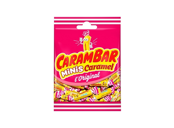 SACHET 35G MINI CARAMBAR CARAMEL (30)