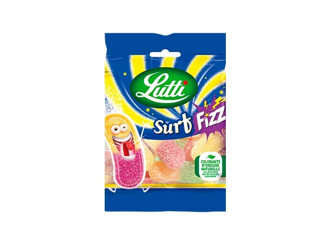 SACHET 35G SURF FIZZ FRAISE (30)