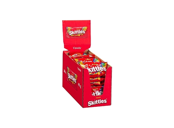 SACHET 45g SKITTLES FRUITS (BTE.36)