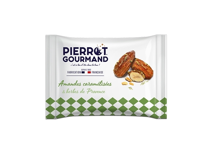 SACHET 45GR AMANDE CARAMEL HERBE DE PROVENCE (12)