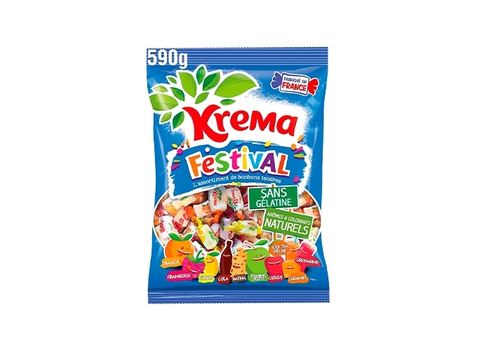 SACHET BONBONS KREMA FESTIVAL 150g (12)