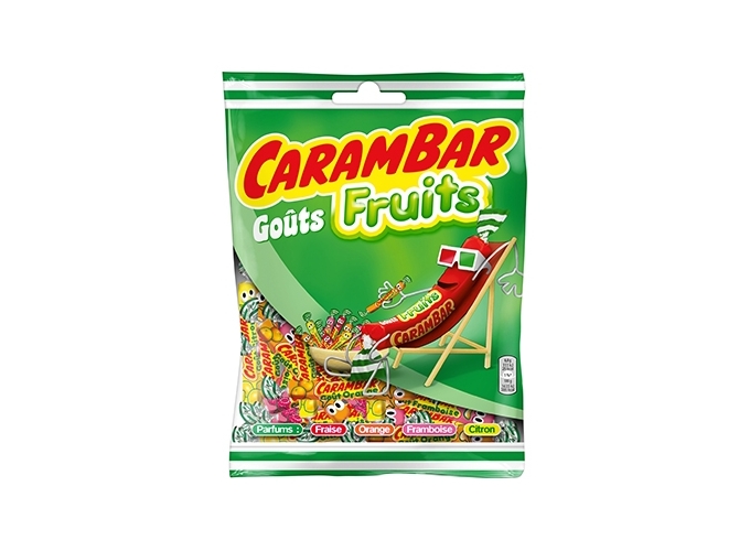 SACHET CARAMBAR FRUITS 130G (24)