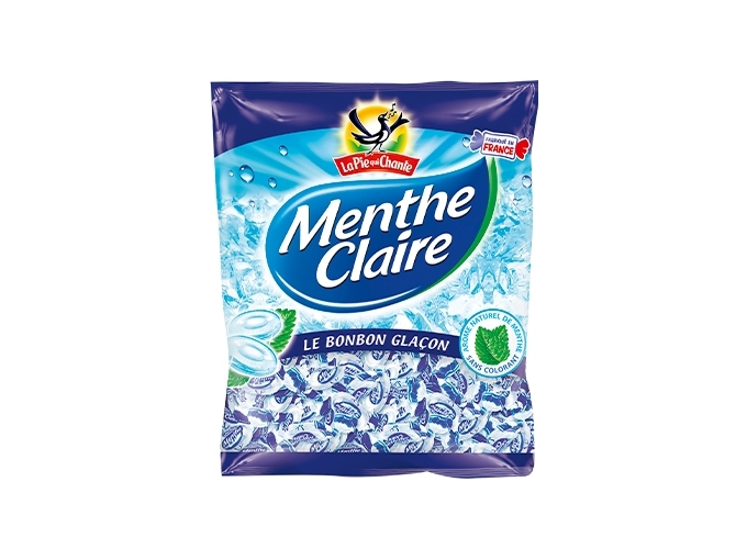 SACHET LA PIE QUI CHANTE MENTHE CLAIRE 124g (12)