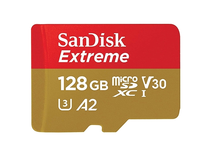 SANDISK Micro SD Extreme 128Go cl 10 avec ada  new