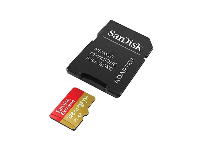 SANDISK Micro SD Extreme 128Go cl 10 avec ada  new