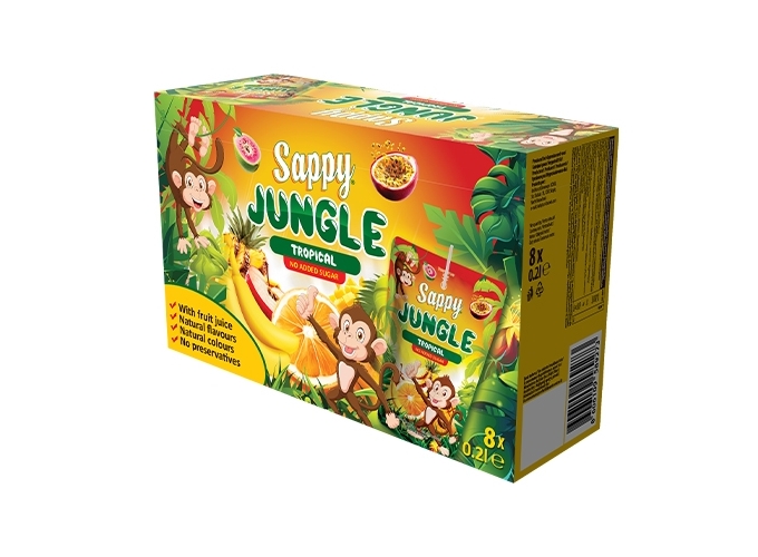 SAPPY DRINK TROPICAL 20CL (BTE. 8)