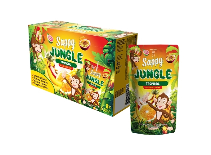 SAPPY DRINK TROPICAL 20CL (BTE. 8)