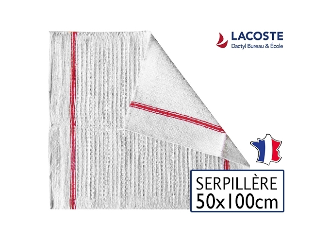SERPILLIERE GAUFFREE ECRUE 50x100cm (1)