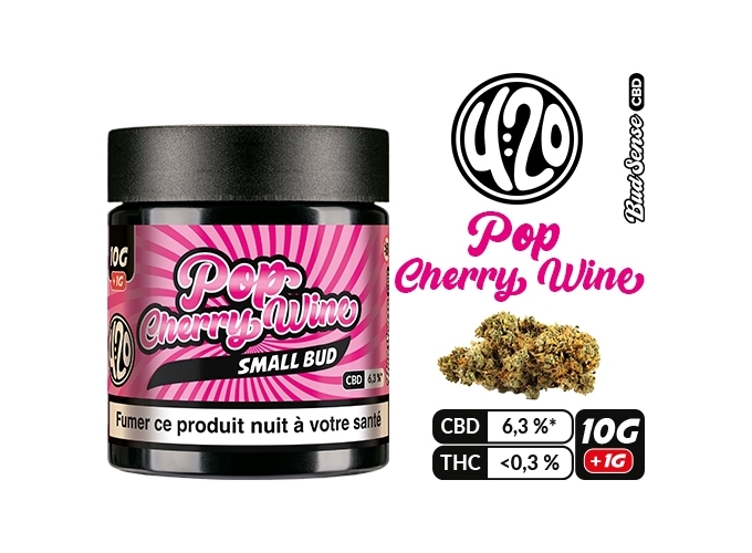 SMALL BUD 420 ''CHERRY WINE'' 10 1G (10)