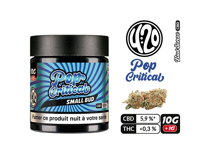 SMALL BUD 420 ''CRITICAL'' 10 1G (10)