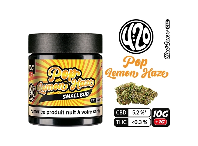 SMALL BUD 420 ''LEMON HAZE'' 10 1G (10)