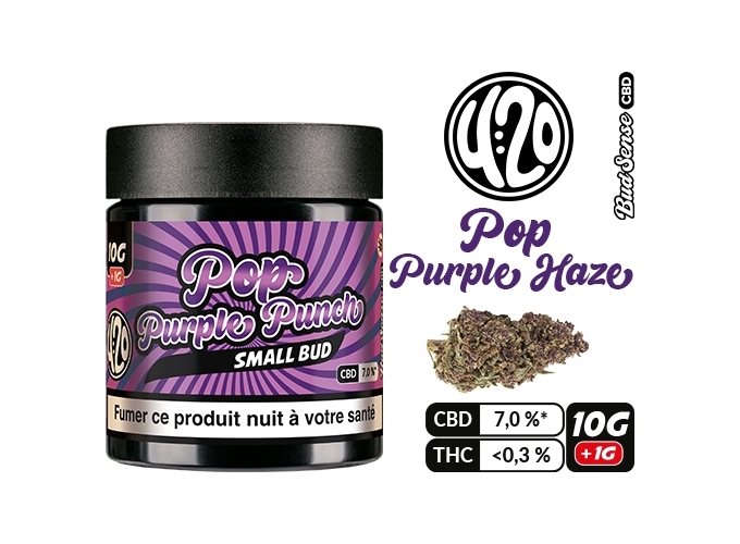 SMALL BUD 420 ''PURPLE PUNCH'' 10 1G (10)