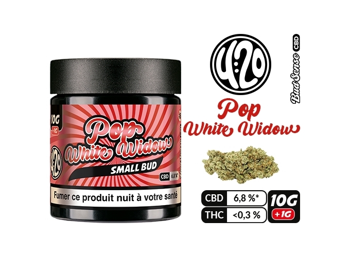 SMALL BUD 420 ''WHITE WIDOW'' 10 1G (10)
