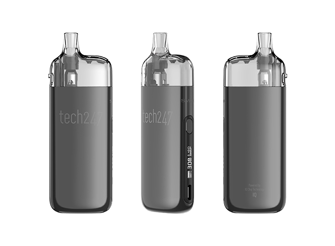 SMOKE TECH 247 GUNMETAL 1800 mha