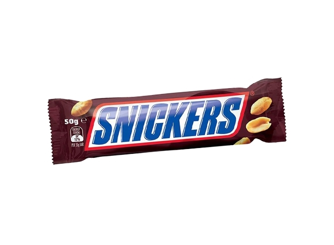 SNICKERS BARRE CHOCOL. CARAMEL CACAHUETE 50g  (40)
