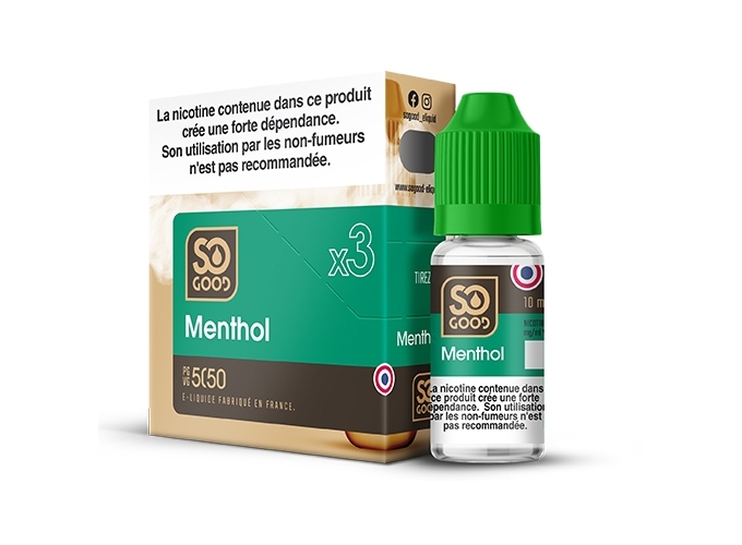 SO GOOD MENTHOL 10 ML 03 MG ML (BTE3)