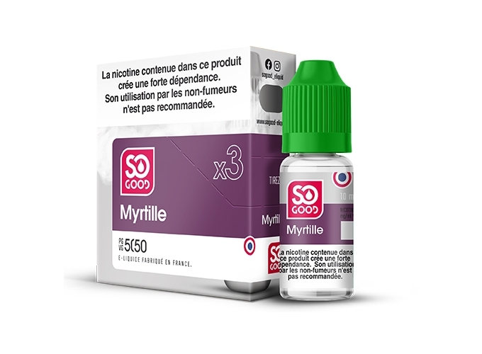 SO GOOD MYRTILLE 10 ML 03 MG ML (BTE3)