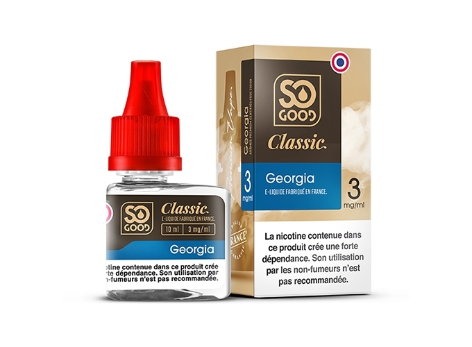 SO GOOD P 10ml GEORGIA BRUN DOUX NICOTINE 03mg (1)