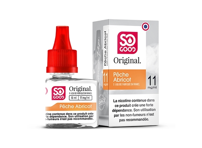 SO GOOD P. 10ml 'PECHE ABRICOT' NICO 11mg (1)