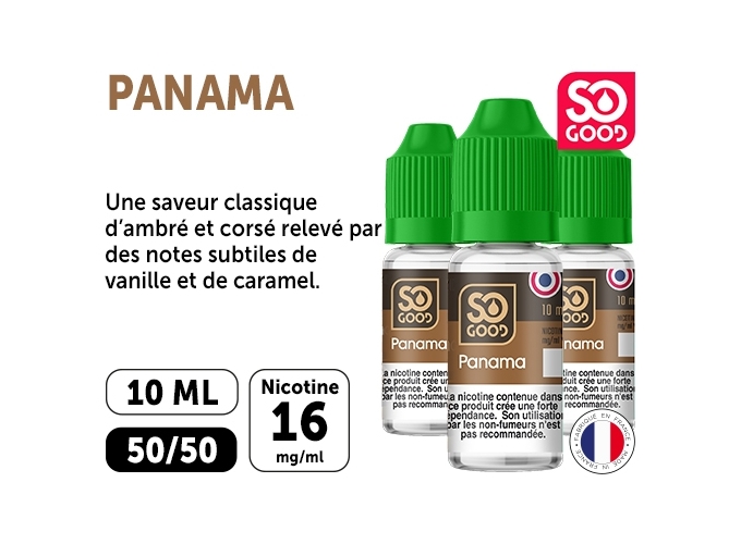 SO GOOD PANAMA 10 ML 16 MG ML (BTE3)