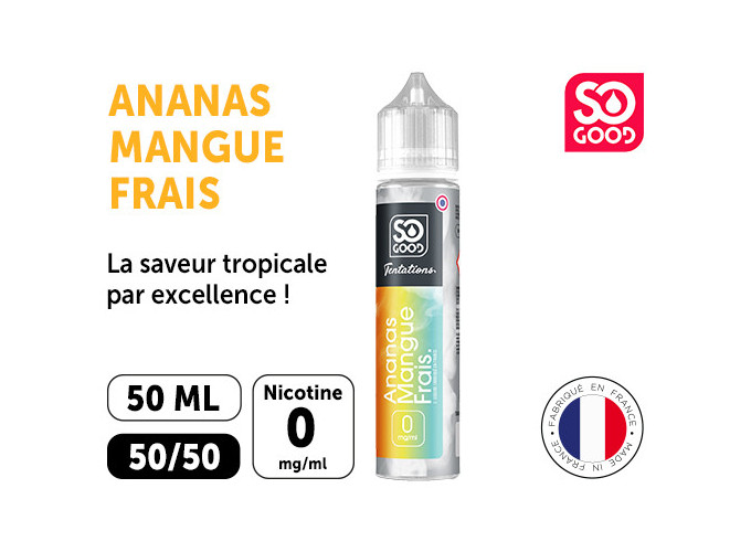 SO GOOD PREMIUM 50ML ANANAS MANGUE