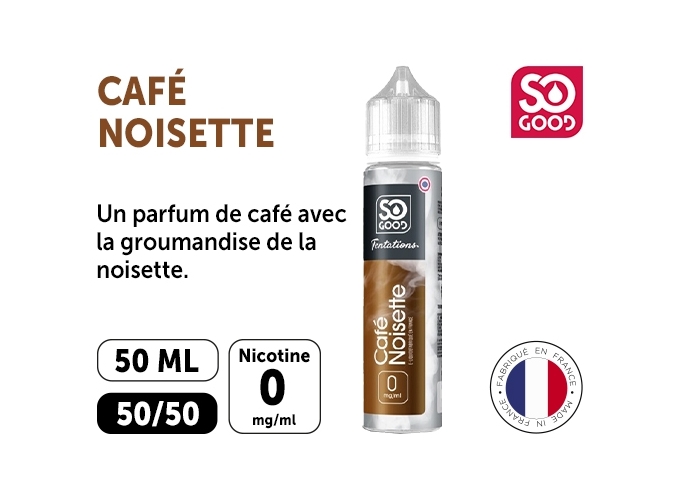 SO GOOD PREMIUM 50ML CAFÉ NOISETTE