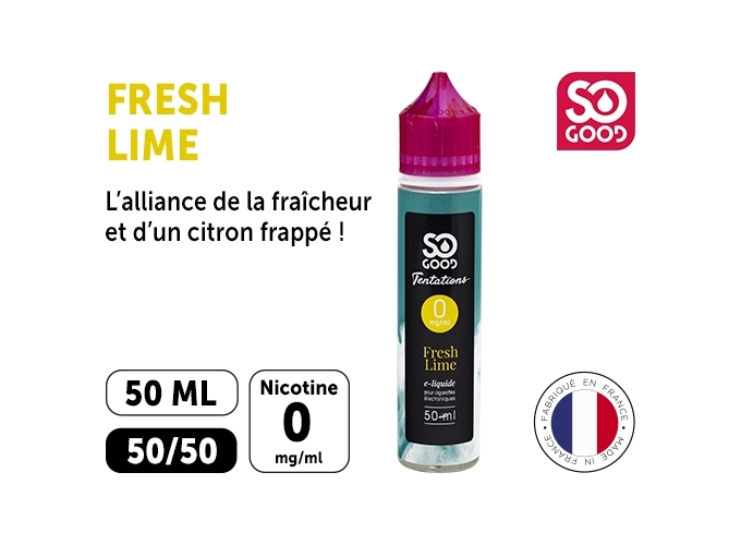 SO GOOD PREMIUM 50ML FRESH LIME