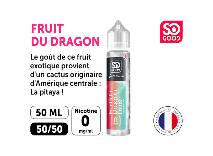 SO GOOD PREMIUM 50ML FRUIT DU DRAGON FRAIS