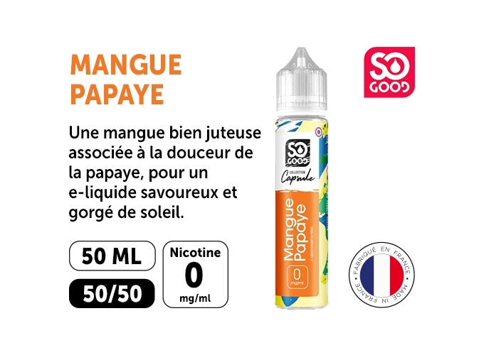 SO GOOD PREMIUM 50ML MANGUE PAPAYE