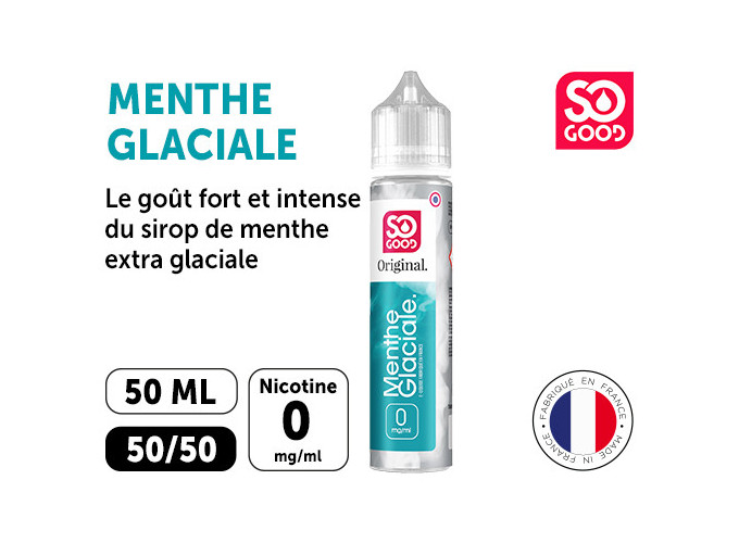 SO GOOD PREMIUM 50ML MENTHE GLACIALE