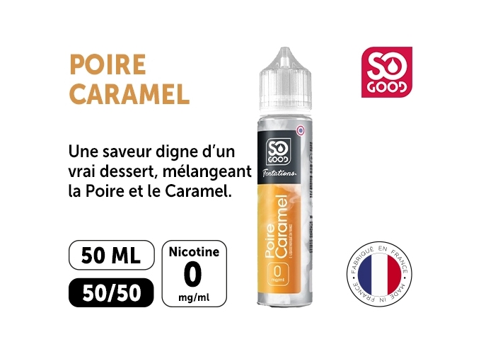 SO GOOD PREMIUM 50ML POIRE CARAMEL