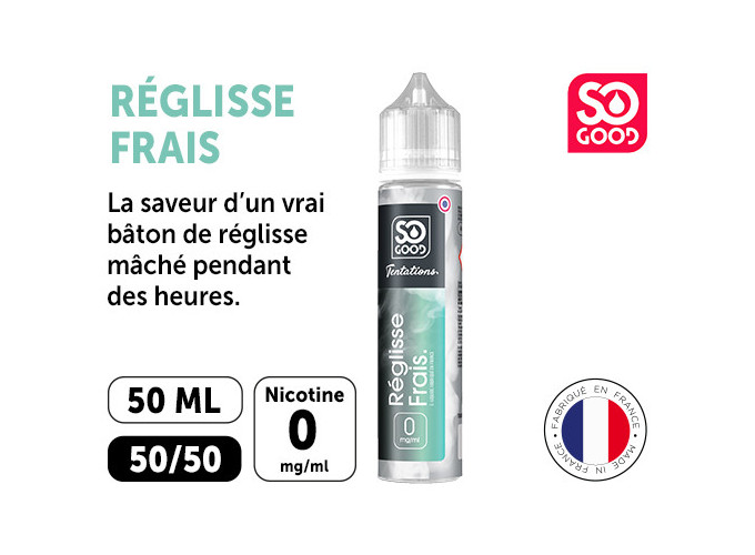 SO GOOD PREMIUM 50ML REGLISSE FRAIS