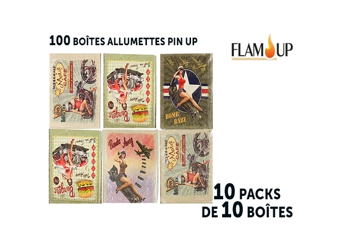 SOCLE DE 100 BTES ALLUMETTES FUMEUR  (1)