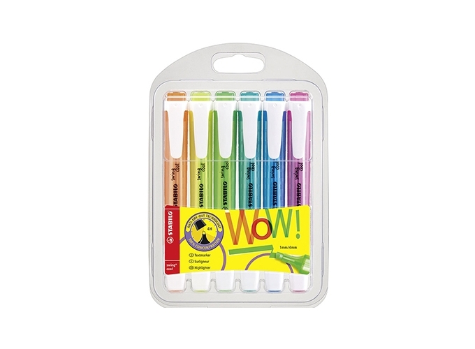 STABILO POCH. 6 SURLIGNEURS SWING COOL (5)