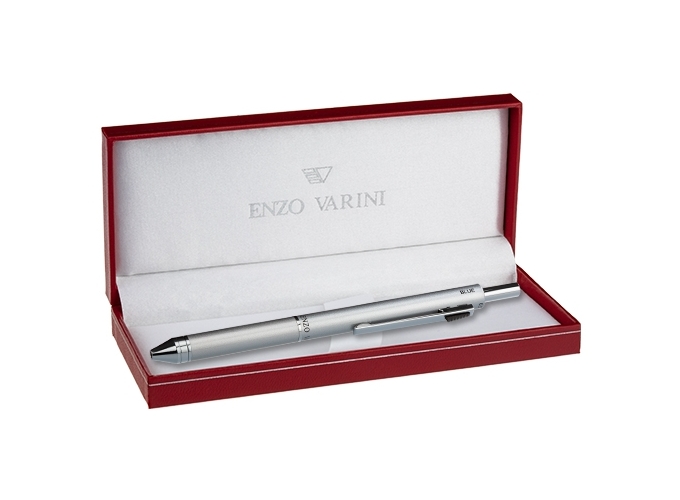 STYLO BILLE 4 EN 1 GRIS CLAIR  (1)