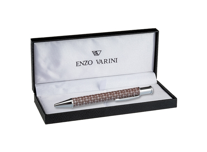 STYLO BILLE  PALAZZO CORTY  FOND MARRON  (1)