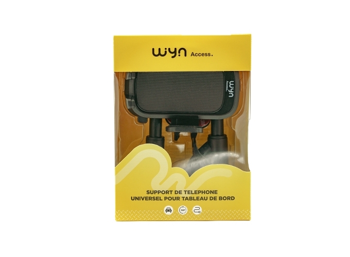 SUPPORT TELEPH VENTOUSE TABLEAU DE BORD VOITURE(1)