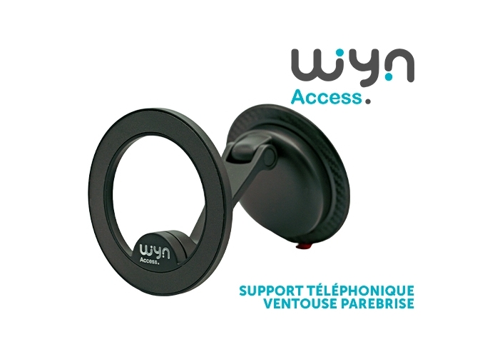 SUPPORT VOITURE POUR BARE BRISE AIMANTE (1)