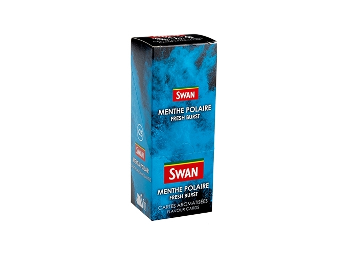 SWAN CARTE SAVEUR MENTHE POLAIRE (BTE 25 CARTES)