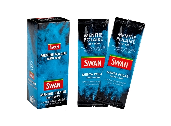 SWAN CARTE SAVEUR MENTHE POLAIRE (BTE 25 CARTES)