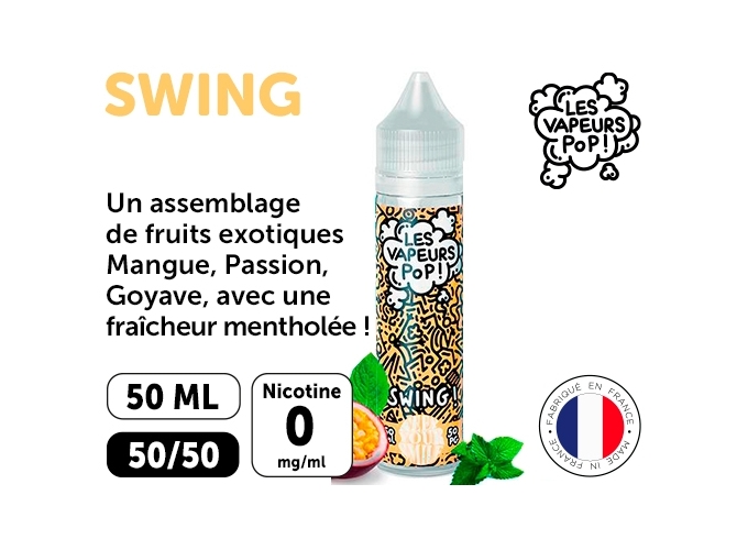 SWING 50ML LES VAPEURS POP