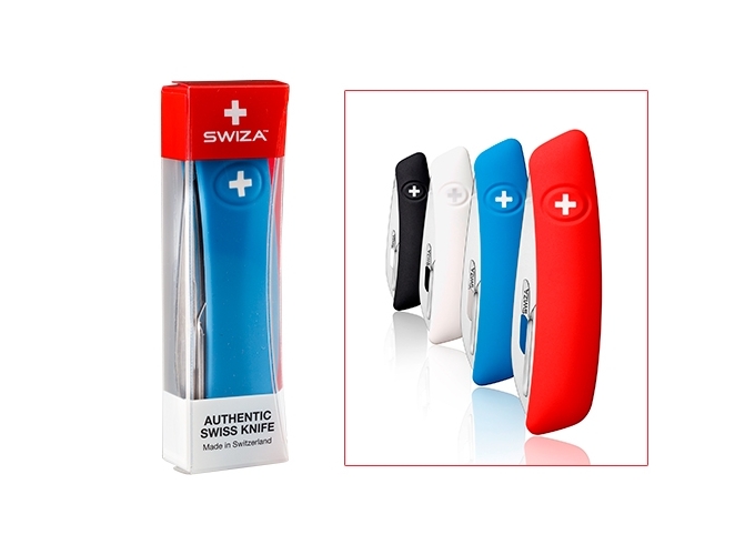 SWIZA COUTEAU SUISSE ZD02 BLEU 6 FONCTIONS