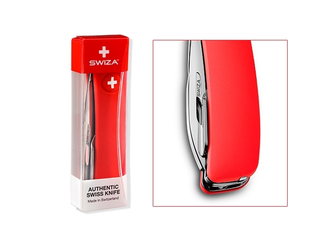 SWIZA COUTEAU SUISSE ZD02 ROUGE 6 FONCTIONS