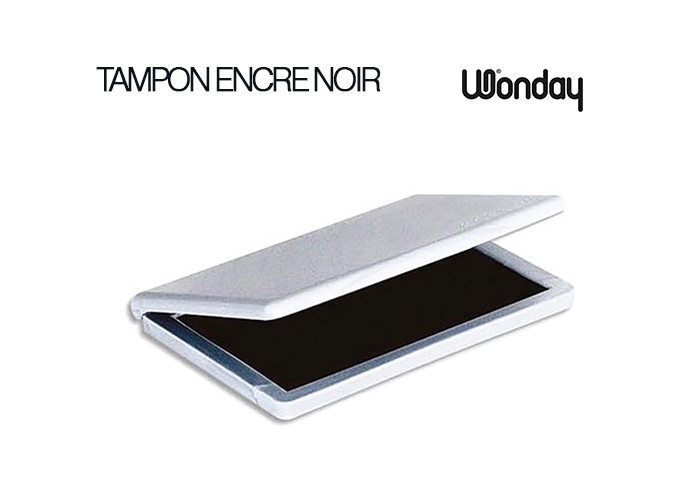 TAMPON ENCREUR ENCRE NOIRE (10)